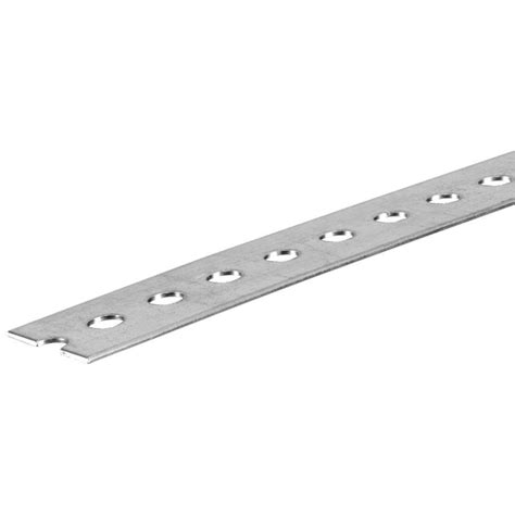 sheet metal strips lowes|flat metal strip with holes.